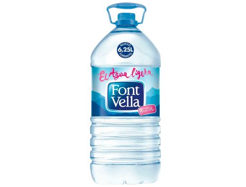 Agua mineral natural font vella garrafa de 6,25l , Font vella , 59187 , 8410055501131